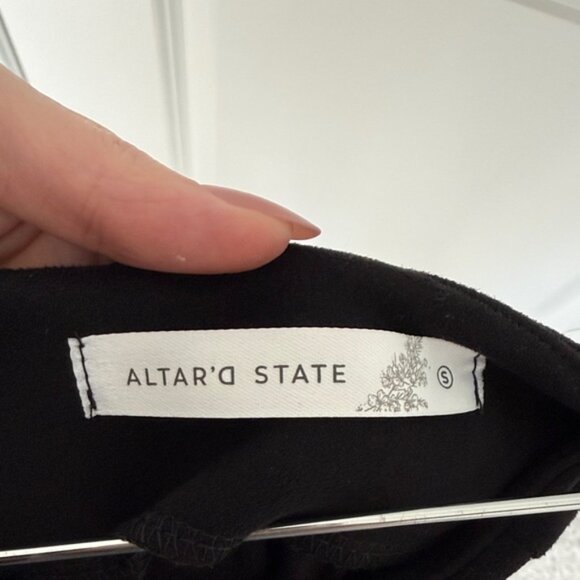 Altar’d State Black Suede Mini Skirt - Picture 7 of 7